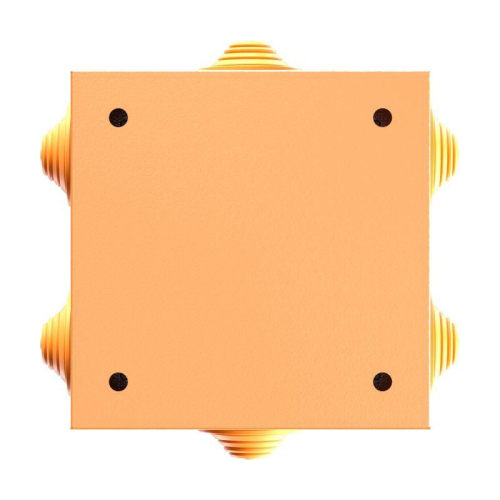 Коробка ответвительная FS 150х150х80мм 5р 450В 30А 16кв.мм с каб. вводами и клеммн. IP55 сталь. DKC FSB31516