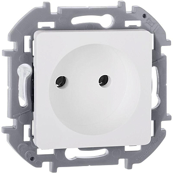 Розетка 1-м СП Inspiria 16А IP20 250В 2P механизм бел. IEK 673710