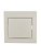 Выключатель 1-кл. СП Mira 10А IP20 со вставкой крем. LEZARD 701-0303-100