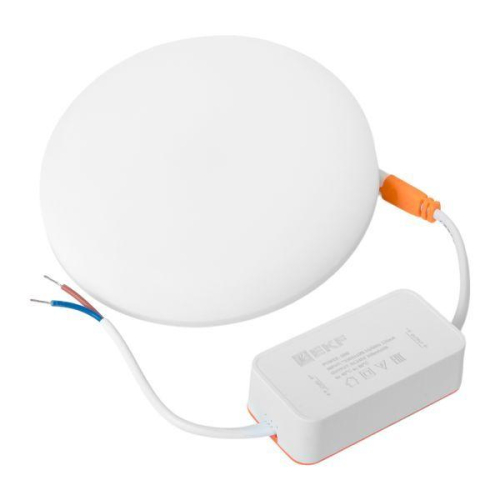 Светильник светодиодный ДВО 1106 18Вт 6500К IP20 круглый встраив. даунлайт безрамочный LUMA EKF DLL-1106-R-18-6500