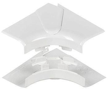 Угол для кабель-канала внутр. изменяемый 80-100град. для DLP 105х50 бел. ИЭК Leg 010605