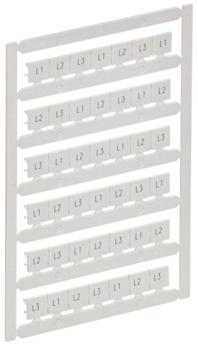 Маркер для CTS 10кв.мм "L1; L2; L3" ARMAFIX IEK AF-CT10D-M-010-22