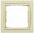 Рамка 1-м BOLERO Q1 РУ-1-БК квадрат. крем. IEK EMB12-K33-Q1