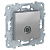Механизм розетки TV UNICA NEW оконечная алюм. SchE NU546430