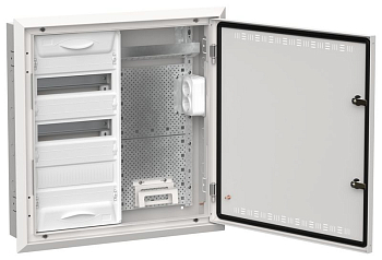 Корпус комбинированный ЩРв-36 (2х36) TITAN 5 бел. IEK TI5-51-V-2X036-30