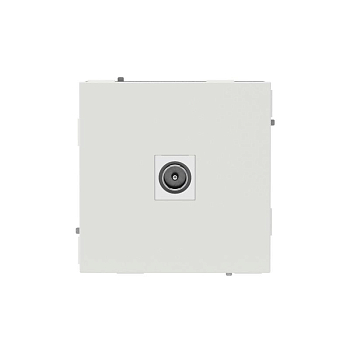 Розетка телевизионная одиночная TV KANT бел. песок DKC 7010503