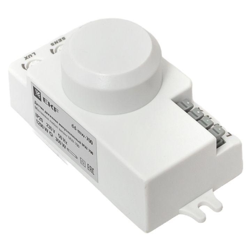 Датчик движения микроволновый MW-700 1200Вт 360град. до 10м IP20 бел. PROxima EKF dd-mw-700