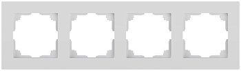 Рамка 4-м СП Accent 6-504-01 бел. Intro Б0063757