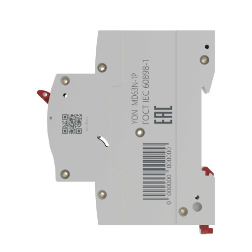 Выключатель автоматический модульный 1п C 4А 6кА YON макс (YON max) MD63N YON MD63N-1PC4