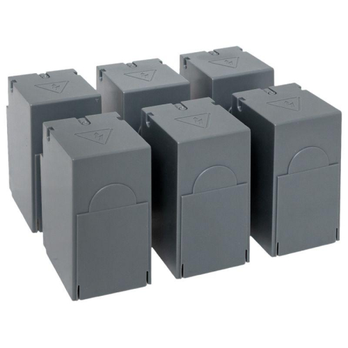 Комплект клеммных крышек (короткие) для рубильников TwinBlock 315-400А (уп.6шт) EKF tb-cvrshort-6-315-400