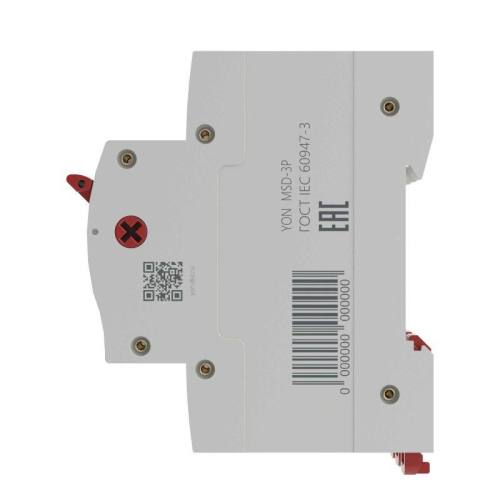 Выключатель нагрузки модульный 3п 63А MSD YON MSD-3P63