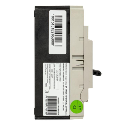 Выключатель автоматический 3п 100/ 16А 35кА ВА-99М РМРС PROxima EKF mccb99-100-16m-om