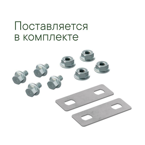 Крышка на угол горизонтальный 90град. осн.400 R=600мм в компл. с крепежн. элемент. и соединения пластинами цинк-ламель DKC LK0046KZL