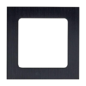 Рамка 1-м Стокгольм металл. черн. PROxima EKF EZM-G-302-10