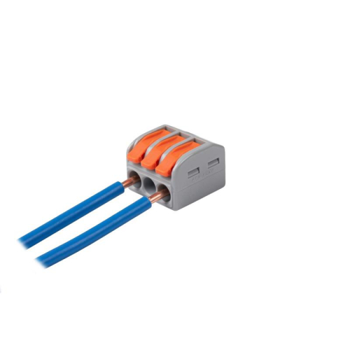 Клемма монтажная СМК PTC-3P 463 BL/3 450В 41А 0.5-6.0кв.мм JazzWay 5073845