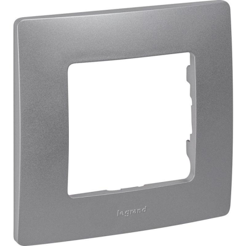 Рамка 1-м Etika алюм. IEK 672551