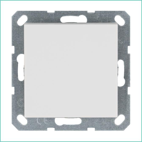 Выключатель 1-кл. 10А IP20 механизм бел. глянцевый Jasmart G3011W