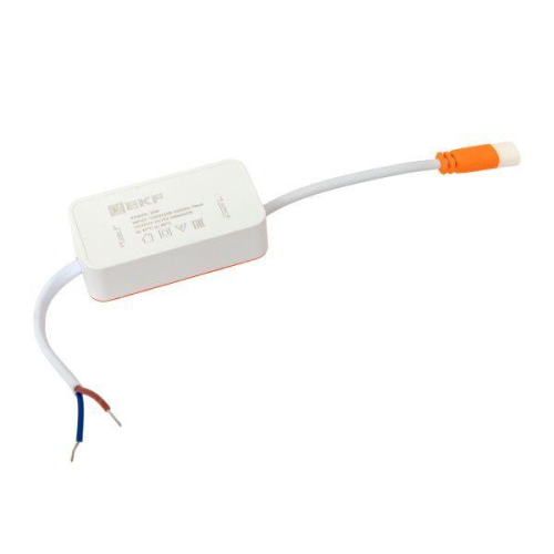 Светильник светодиодный ДВО 1106 18Вт 6500К IP20 круглый встраив. даунлайт безрамочный LUMA EKF DLL-1106-R-18-6500