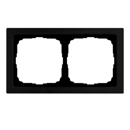 Рамка 2-м ArtGallery Pure метал. оникс SE GAL312302