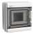 Бокс модульный накладной PDB/W 3005 GR (ЩРН-ПГ- 5) IP65 пластик. Pro JazzWay 5071964