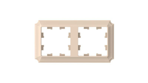 Рамка 2-м AtlasDesign Antique универс. песочн. SE ATN101202