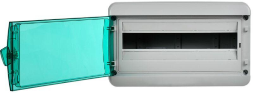 Корпус КМПн-18 TEKFOR IP65 зел. прозр. дверь пластик. IEK TF5-KP72-N-18-65-K03-K06