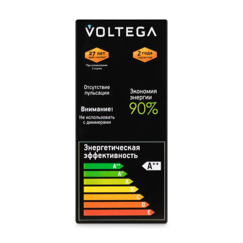 Лампа светодиодная Loft Led ST64 4Вт 3000К E27 Voltega 8512