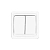 Выключатель 2-кл. СП Валери 10А IP20 бел. UNIVersal В0023