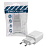 Адаптер сетевой 1USB 100-220В 5-9В/2А пакет бел. Ergolux 15203
