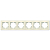 Рамка 6-м Афина универс. сл. кость (ivory) Universal A1043-I