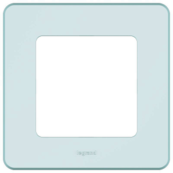 Рамка 1-м СП Inspiria IP20 мятн. IEK 673935