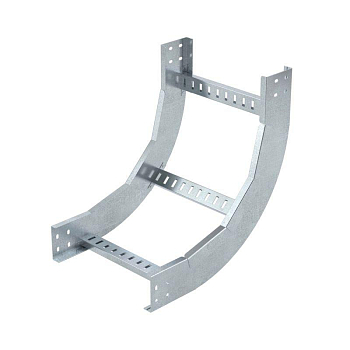 Угол вертикальный внутренний 90град. 100х500 R900 в компл. с крепежн. элемент. и соед. пластинами цинк-ламель DKC LIH1950KZL