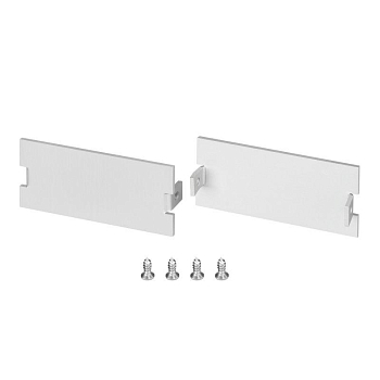 Заглушка FLOOR60 глухая алюм. (комплект) Arlight 046417