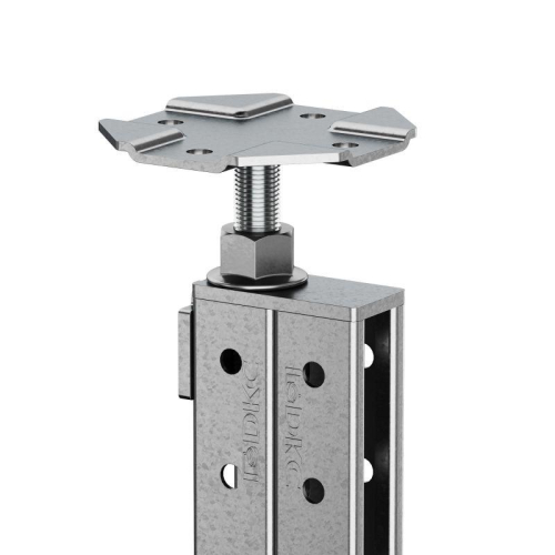 Стойка фальшпола двойная L1525мм регулировка 1495-1555мм DKC STD1525