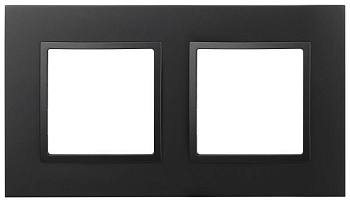 Рамка 2-м Elegance 14-5012-05 Classic антрацит Эра Б0060580