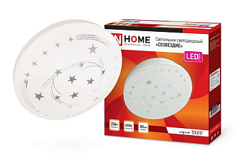 Светильник светодиодный DECO СОЗВЕЗДИЕ 24Вт 6500К 2160лм 230В 330х55мм IN HOME 4690612025131