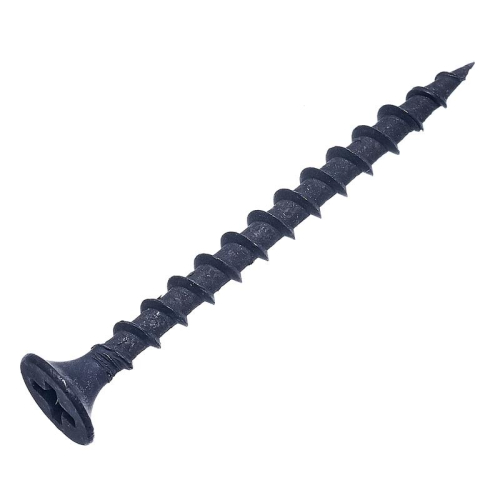 Саморез гипрок-дерево 4.8х100(102) потай крупн. резьба оксид (уп.100шт) ведро СТРОЙМЕТИЗ 2010466