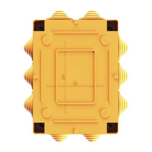 Коробка ответвительная FS 150х110х70мм IP56 5п 450В 30А 16кв.мм с кабельными вводами и клеммниками пластик. DKC FSB21516