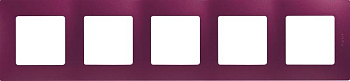 Рамка 5-м Etika сливовый IEK 672565