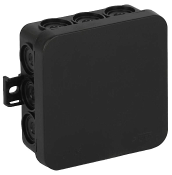 Коробка распределительная ОП Тусо 85х85х35мм УХЛ1 черн. Ruvinil 67093Ч