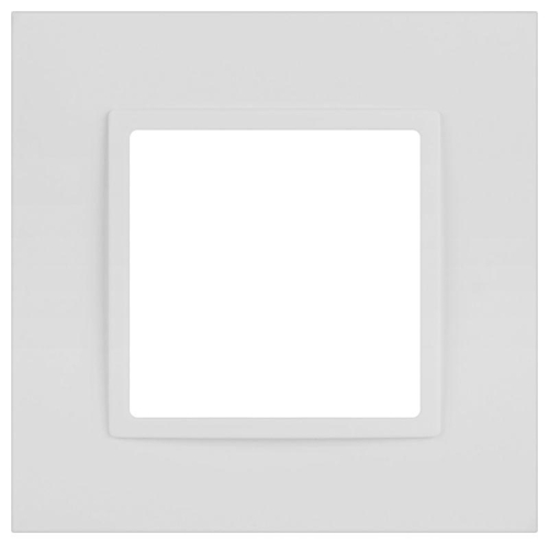 Рамка 1-м Elegance 14-5011-01М Classic для розеток и выключателей матов. бел. Эра Б0065822