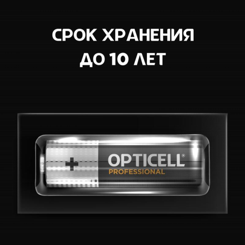 Элемент питания алкалиновый AA/LR6 (блист. 12шт) Professional Opticell 5052005/6052005