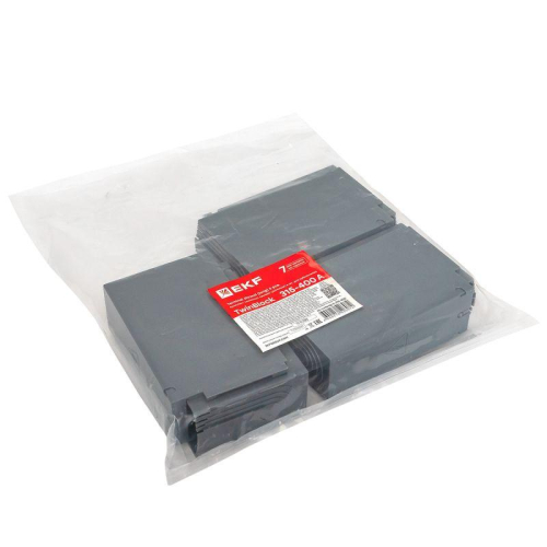 Комплект клеммных крышек (длинные) для рубильников TwinBlock 315-400А (уп.6шт) EKF tb-cvrlong-6-315-400