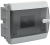 Корпус ЩРВ-П-6 UNION Compact IP41 черн. прозр. дверь пластик. IEK UIC-KP12-V-06-41-K01 Корпус ЩРВ-П-6 UNION Compact IP41 черн. прозр. дверь пластик. IEK UIC-KP12-V-06-41-K01