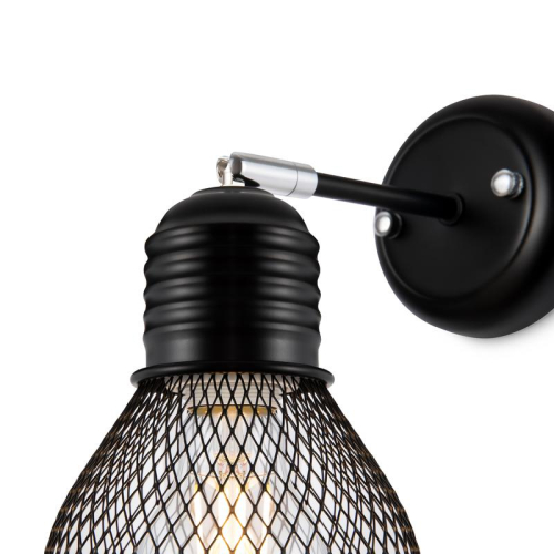 Светильник Kaisa 60Вт E27х1 IP20 бра настен. Freya FR5069WL-01B