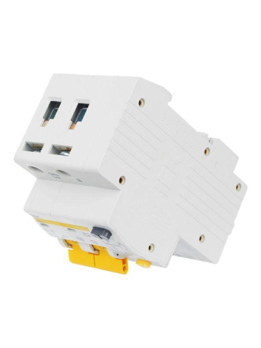 Выключатель автоматический дифференциального тока 2п C 16А 100мА тип AC 4.5кА АД-12 KARAT IEK MAD10-2-016-C-100