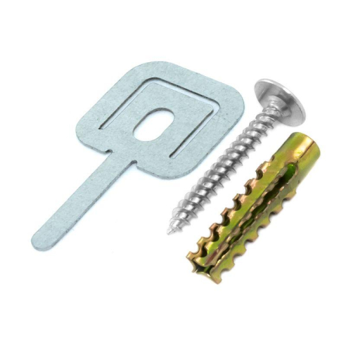 Комплект для крепления ОКЛ с использ. самореза дюбеля и хомута FR ПР-25 (уп.100шт) Промрукав PR08.5200