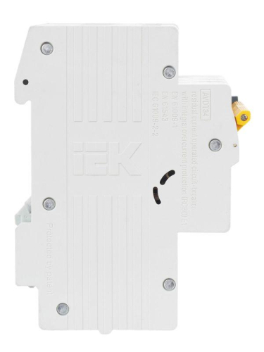 Выключатель автоматический дифференциального тока 4п (3P+N) C 25А 100мА тип A 6кА АВДТ-34 KARAT IEK MAD22-6-025-C-100