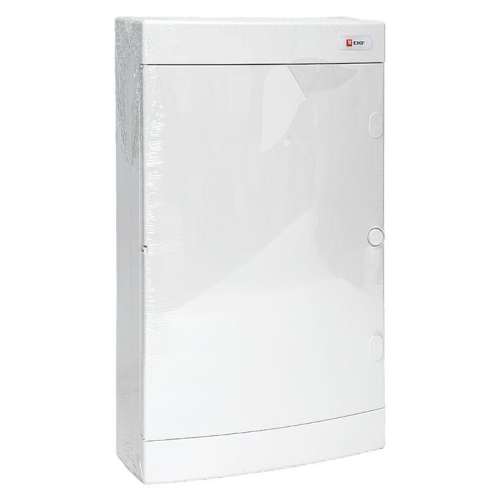 Щит распределительный навесной Unix 3х12мод. IP41 бел. дверь PROxima EKF ux-3x12-nw