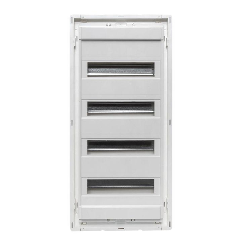 Основание силового щита Nova с DIN-рейками 48мод. IP41 PROxima EKF nv-pbase-48